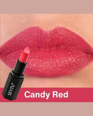 Labial Candy Red con Protección Solar