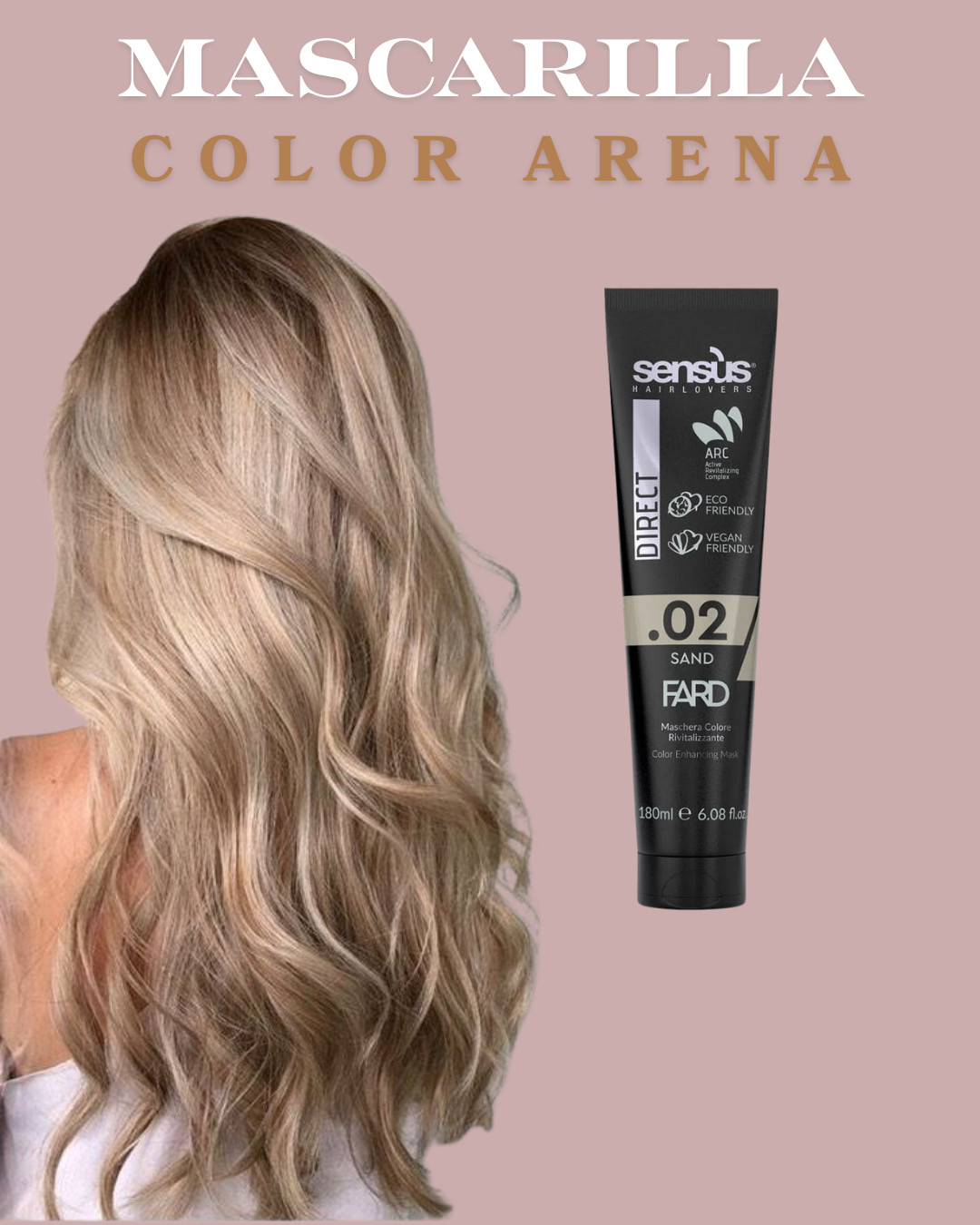 Mascarilla Sensus Fire .02 Color Arena