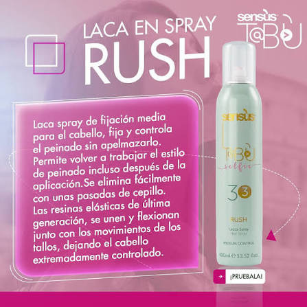 Spray Rush Tabu Sensus 400 ML