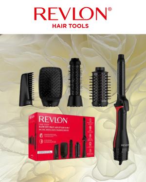 El Revlon One-Step Blow-Dry Multi Air Styler Kit 5-in-1 