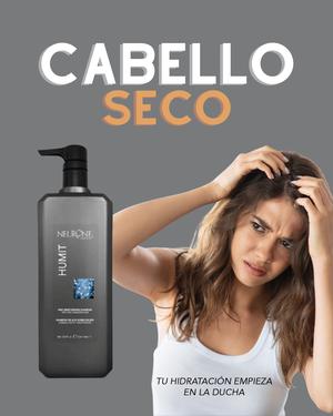 Shampo Humit de Neurone Litro - Restauracion, Hidrata y Elimina el Frizz
