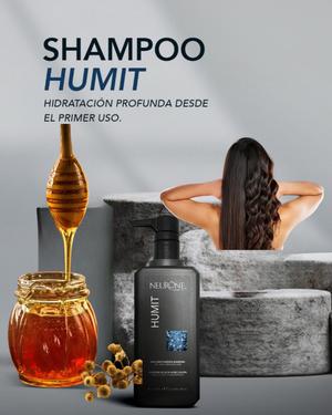 Shampo Humit de Neurone 400 ML.-Restauracion, Hidrata y Elimina el Frizz
