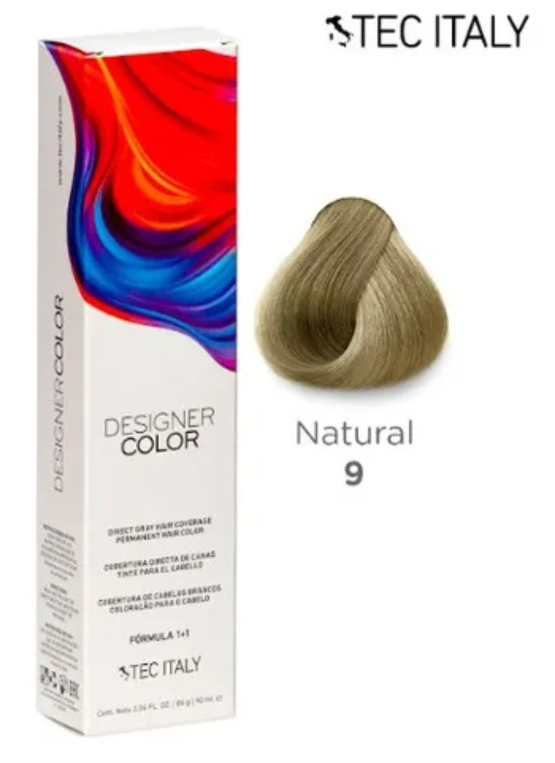 Tec Italy Tinte #9 (Color Rubio Clarisimo)