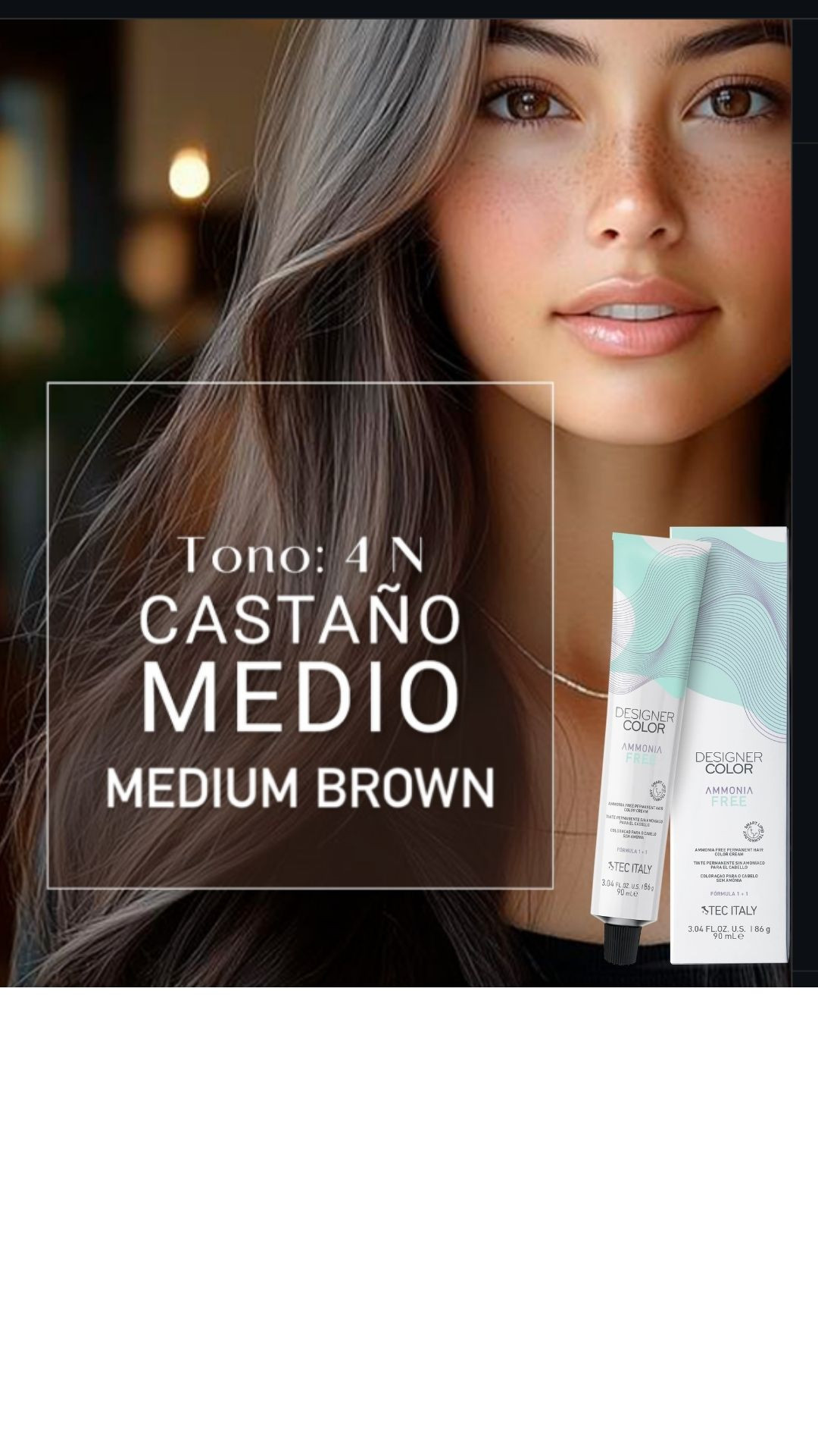 Tec Italy Tinte 4N (Castaño Medio)