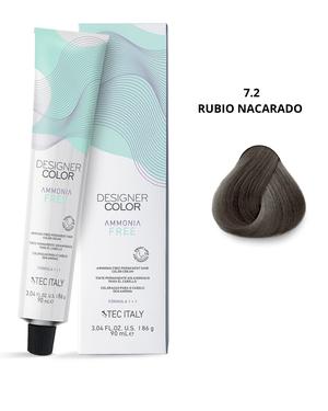 Tec Italy Tinte Sin Amonio 7.2 (Rubio Nacarado)