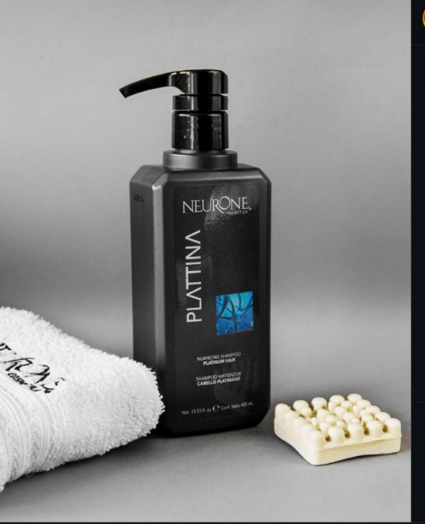 Shampoo Platinium de Neurone 400 ML.