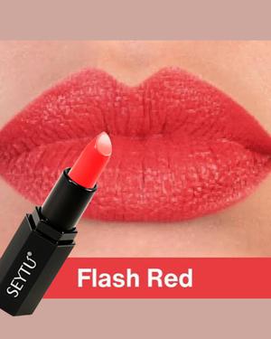 Labial Flash Red con Protección Solar