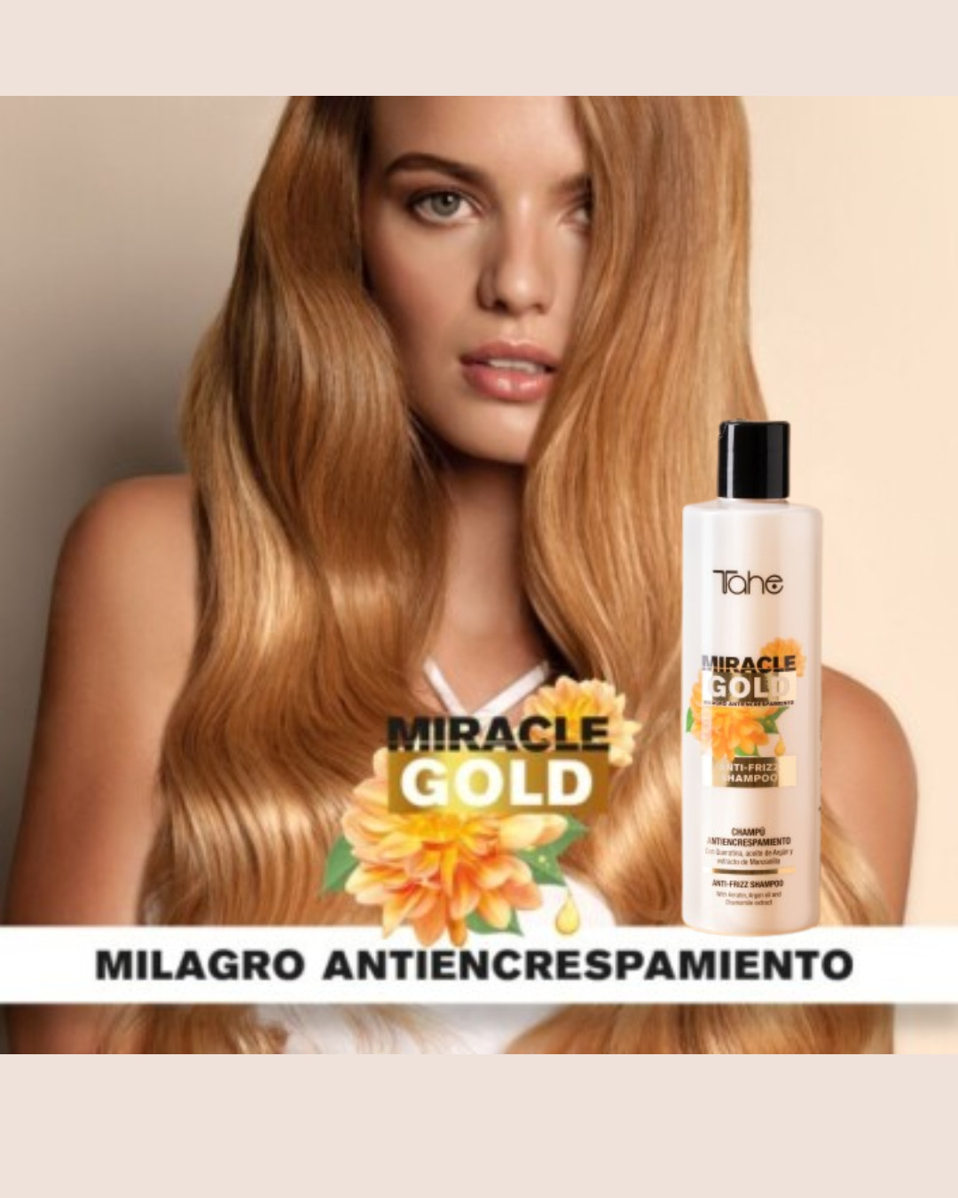 Miracle Gold Shampoo anti-frizz 300 ML