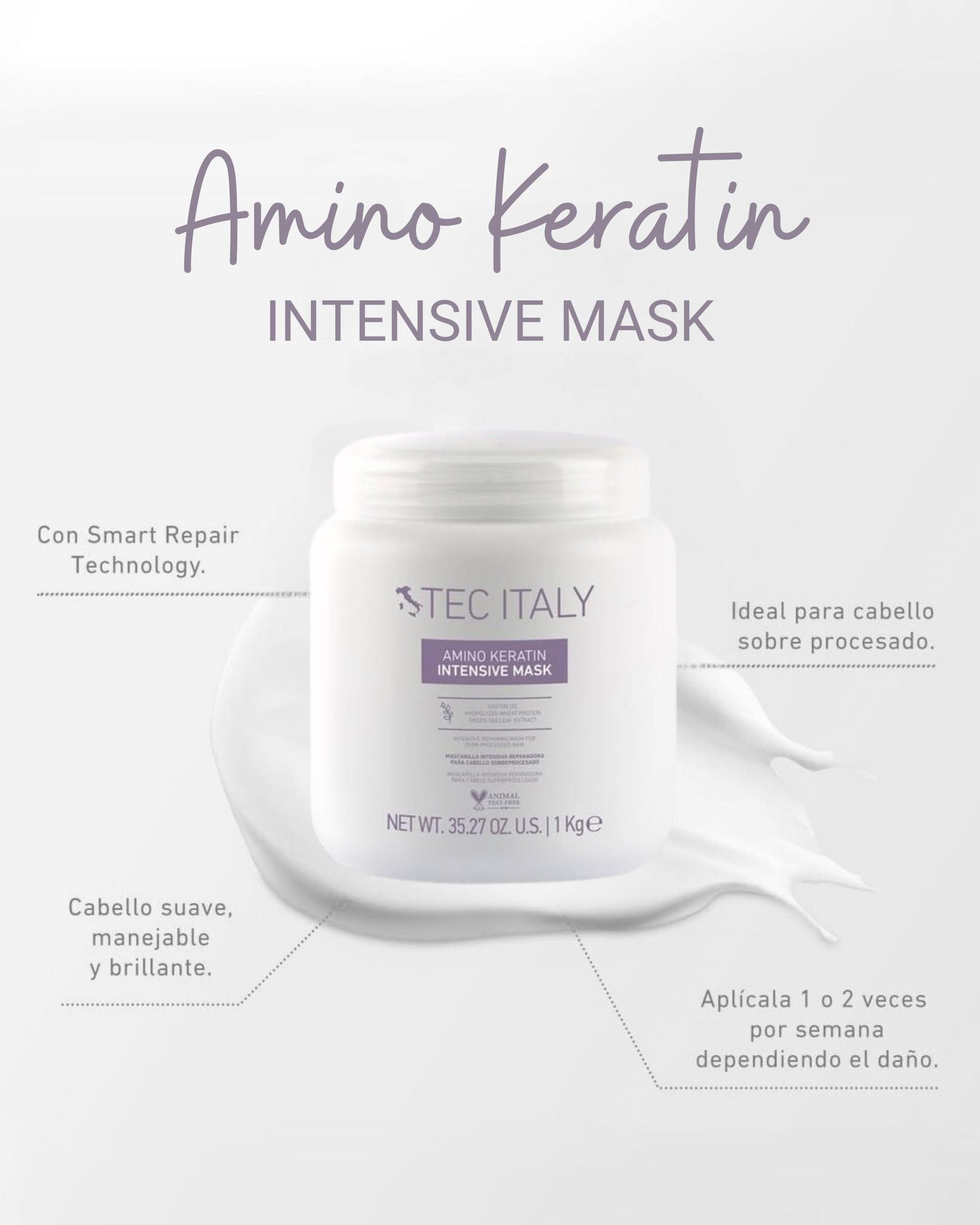 Amino Keratin Kilo (Mascarilla Ultra Reparadora)