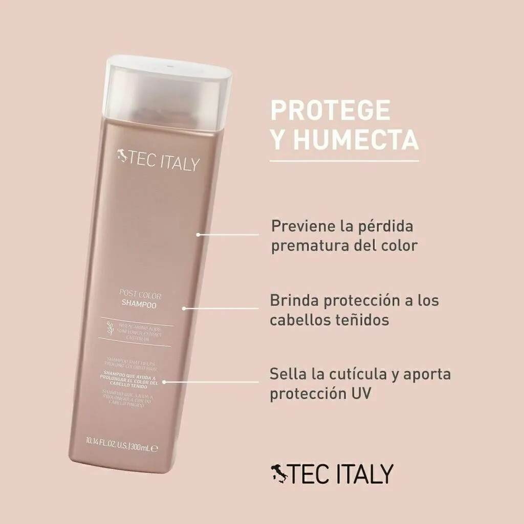 Shampo Post Color de Tec Italy 300 ML.