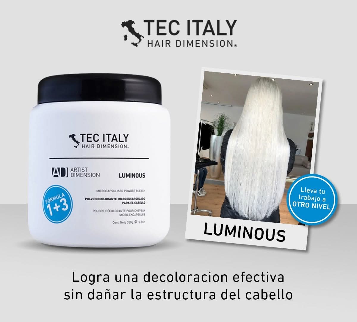 Decolorante Luminus Tec Italy 680 Grs