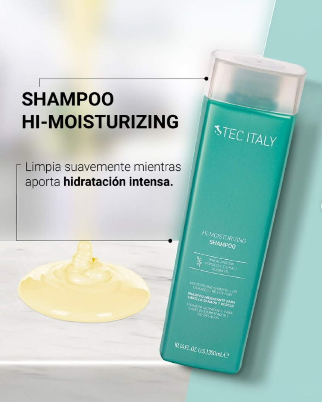 Shampo Hi Mousturizing  300 ML. (Linea de Hidratacion)