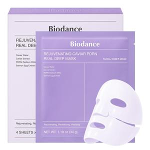 Biodance- Rejuvenating Caviar Pdrn Real Deep Mask 4ea