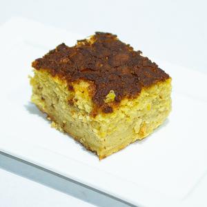 Torta de elote pieza