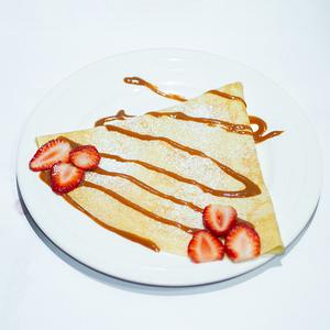 Crepa de nutella con fresas