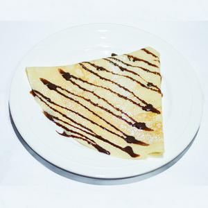 Crepa de nutella con ice cream