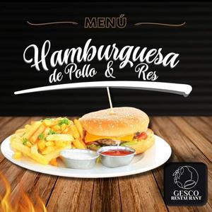 Hamburguesa de Res 