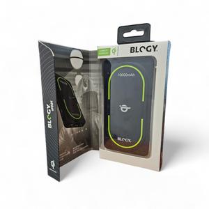 Powerbank Carga Rápida Inalámbrica Blogy Urban 10,000 mAh Batería Portátil