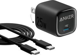 Anker Cubo y Cable Tipo C de 25W Carga Rapida Original