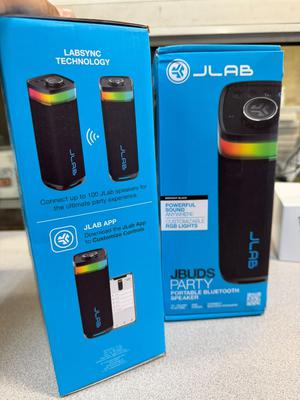 JLab JBuds Party - Altavoz Bluetooth Portátil