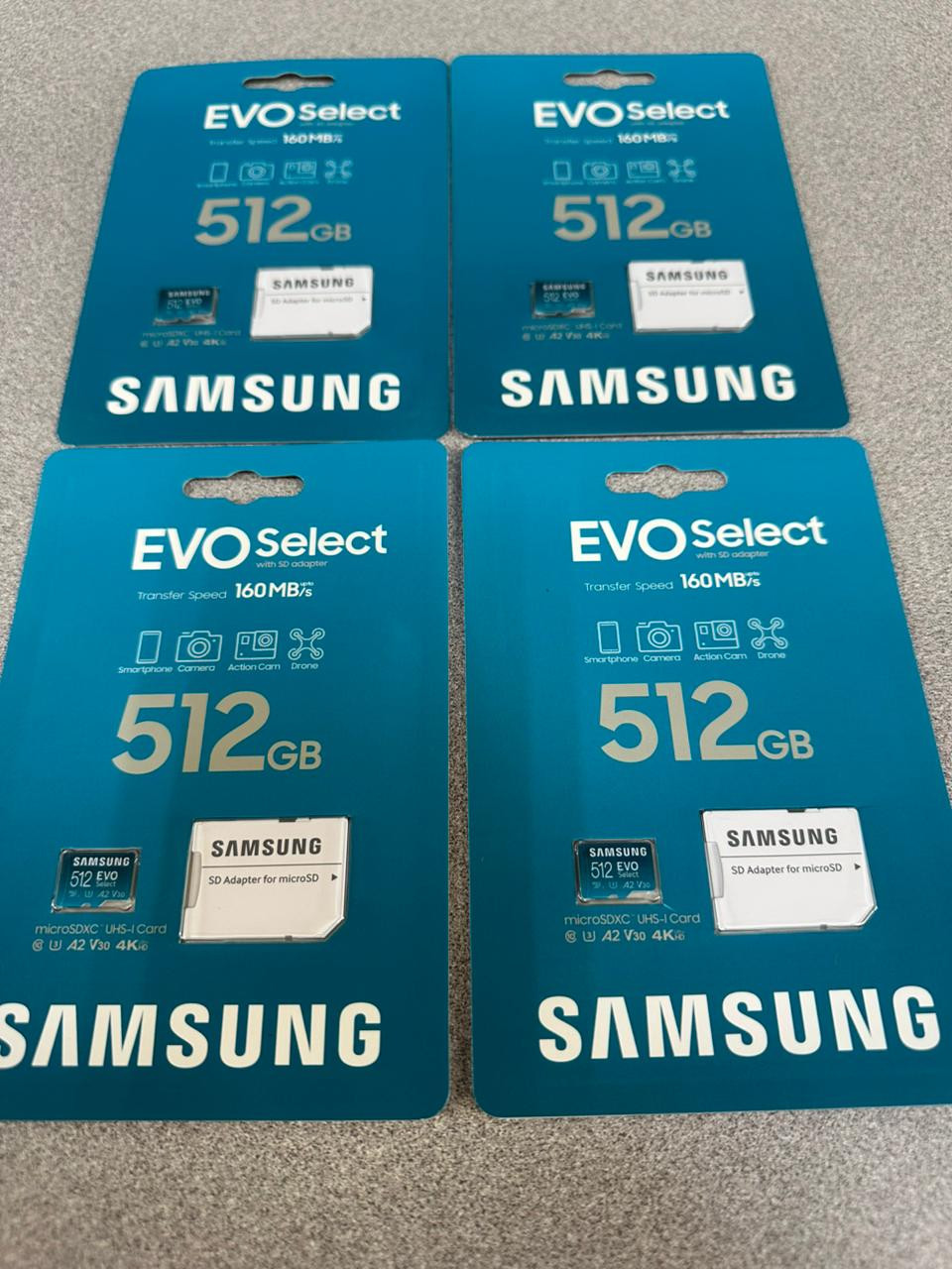 Micro SD de 512 GB Samsung original alta calidad