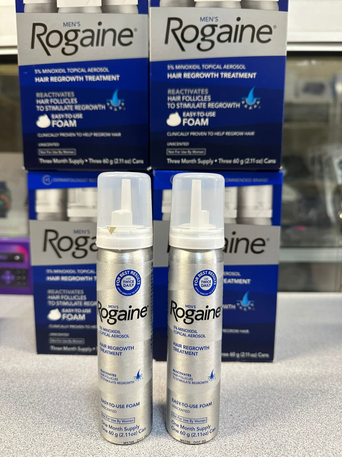 Rogaine en Espuma Original Precio por unidad