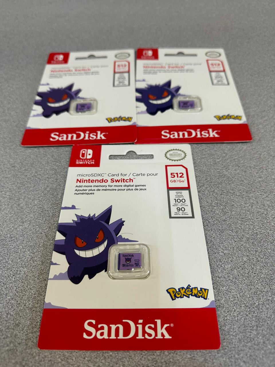 Micro SD San Disk Original de 512gb para Nintendo Switch