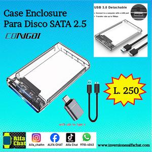 Case Enclosure para disco SATA 2.5