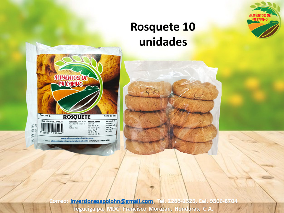 ROSQUETE DE 10 UDS.