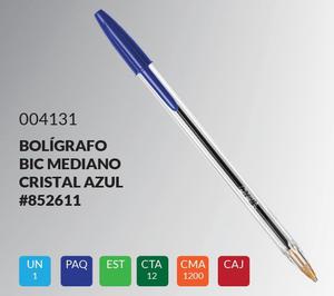 Boligrafo marca BIC