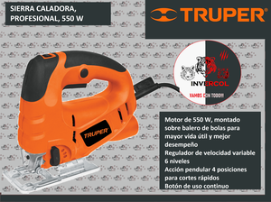 SIERRA CALADORA, PROFESIONAL, 550 W
CÓDIGO: 15420
CLAVE: CALA-A3