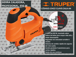 SIERRA CALADORA, PROFESIONAL, 650 W