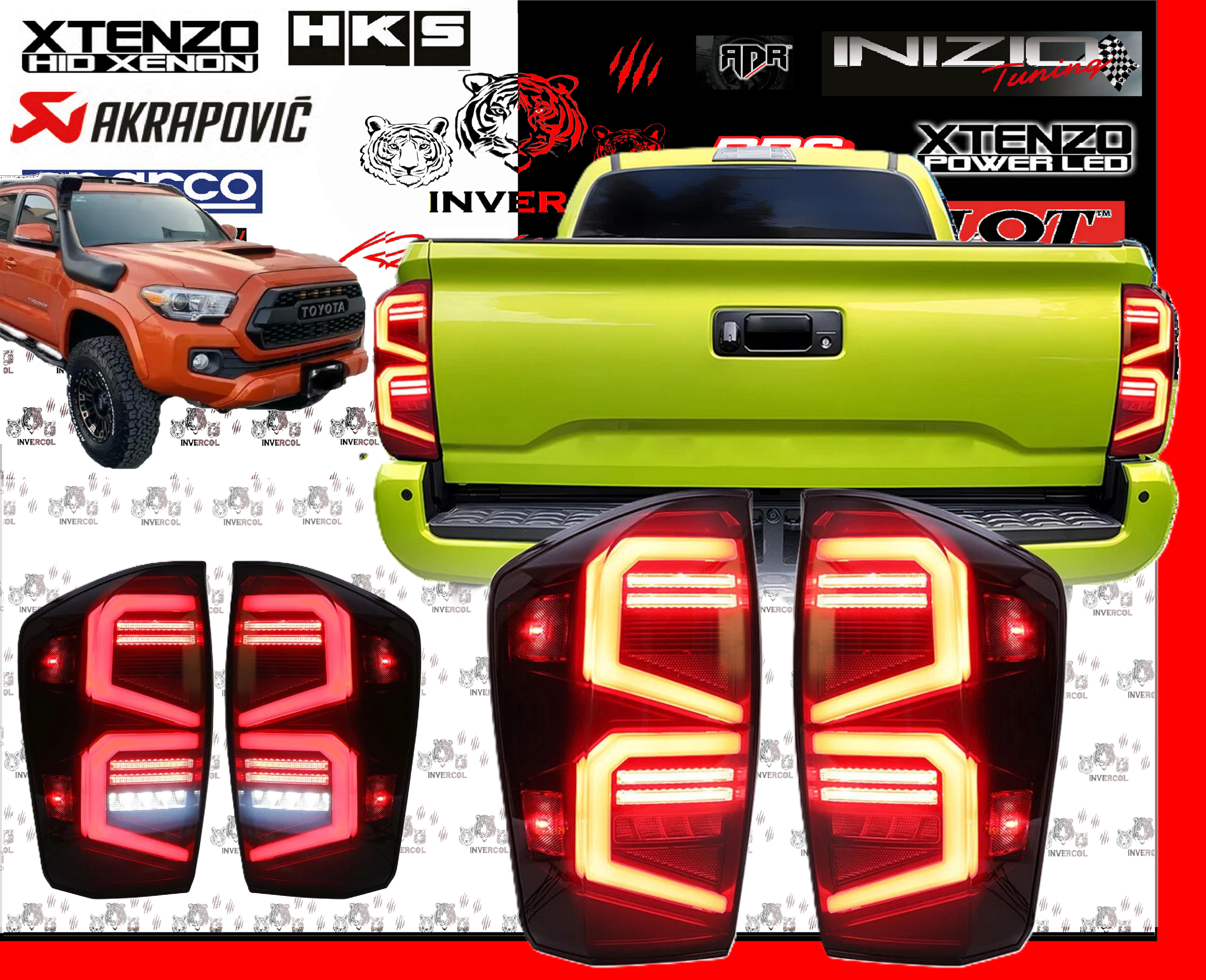 STOP DE LUJO PARA TACOMA 2016-2023