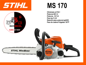 MOTOSIERRA STIHL MS 170