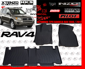 ALFOMBRA TIPO BANDEJA RAV 2006 / 2012