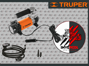 Compresor de aire 12 V portátil, para auto, incluye maletín
CÓDIGO: 19999 CLAVE: COMP-12