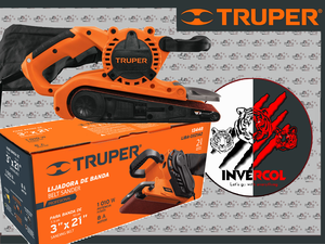 Lijadora de banda 3 x 21" 1010 W, profesional, Truper
CÓDIGO: 13448 CLAVE: LIBA-3X21A2