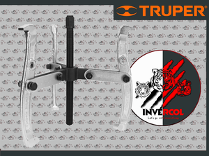 Extractor de poleas, 3 quijadas, 8", Truper