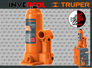 Gato hidráulico de botella de 4 Ton, Truper
CÓDIGO: 14812 CLAVE: GAT-4