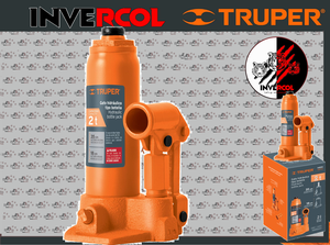 Gato hidráulico de botella de 2 Ton, Truper
CÓDIGO: 14810 CLAVE: GAT-2