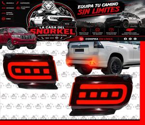 DRL PARA BUMPER DE PRADO DE 4 PUNTOS 2018 + 