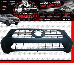 PARRILLA HILUX ROCCO 2021+ NEGRO MATE