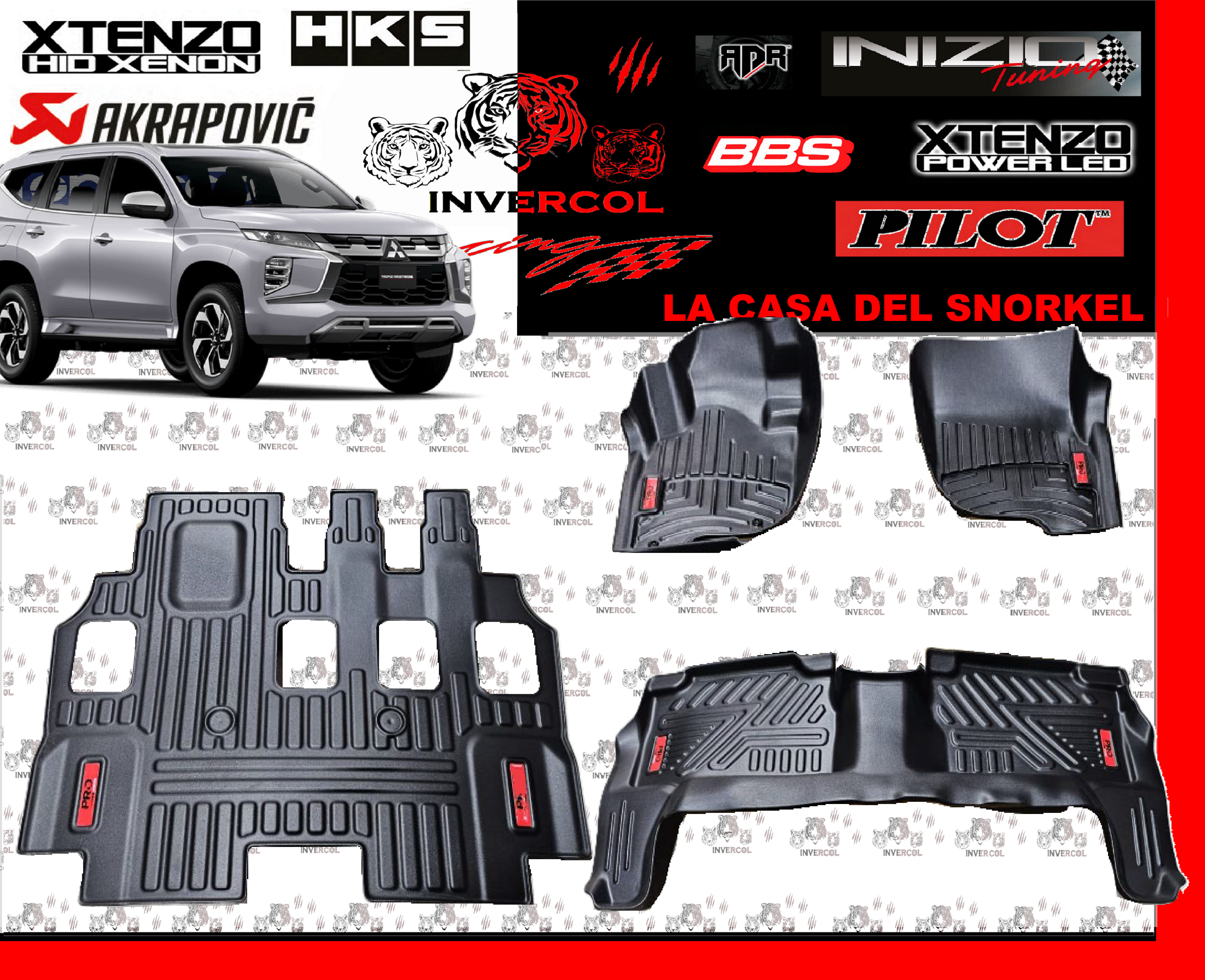 ALFOMBRA BANDEJA 5D MONTERO 2016/25
