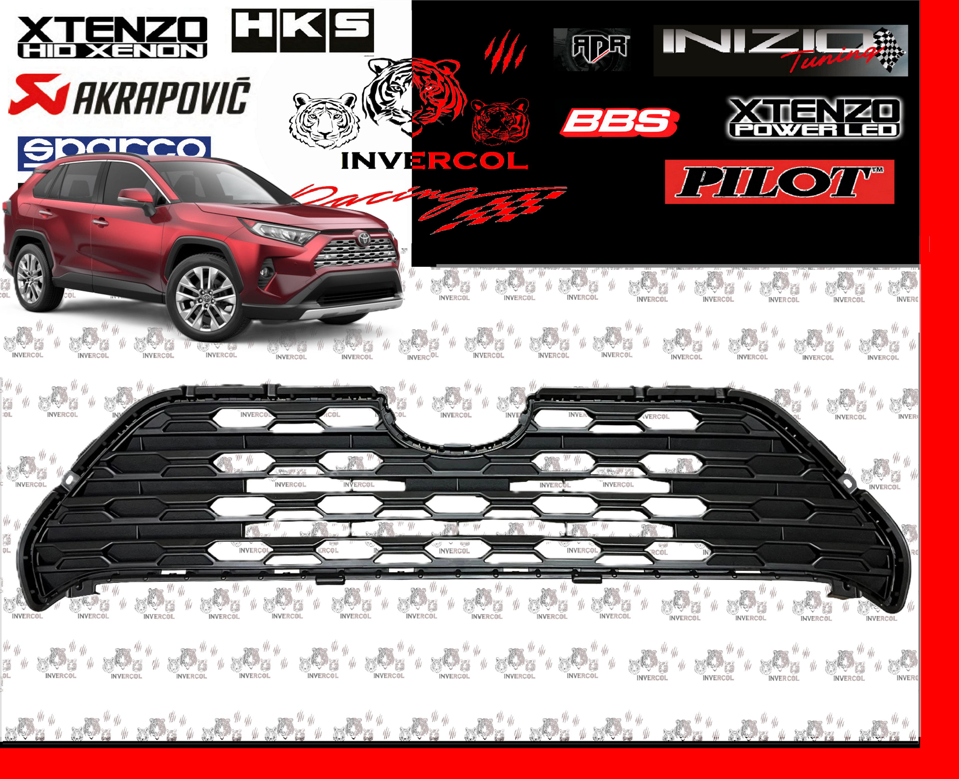 PARRILLA SUPERIOR RAV4 2019/23