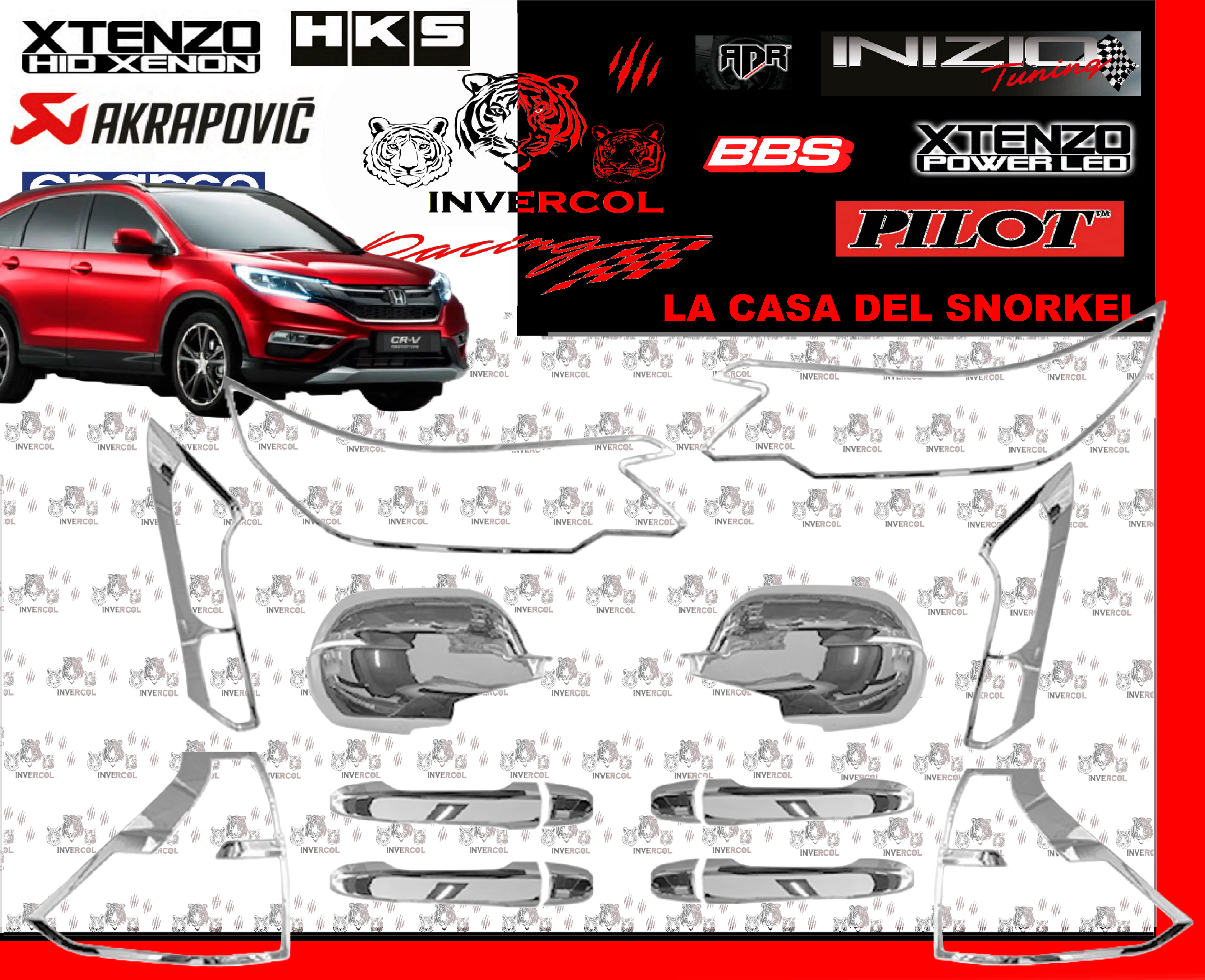 KIT CUBIERTAS / CROMOS CRV 2015/16