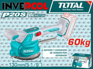 VIBRADOR DE CERAMICA 20V CON VENTOSA CAP 60KG TOTAL