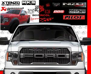PARILLA ESTILO RAPTOR CON LED FORD F-150 09-14 