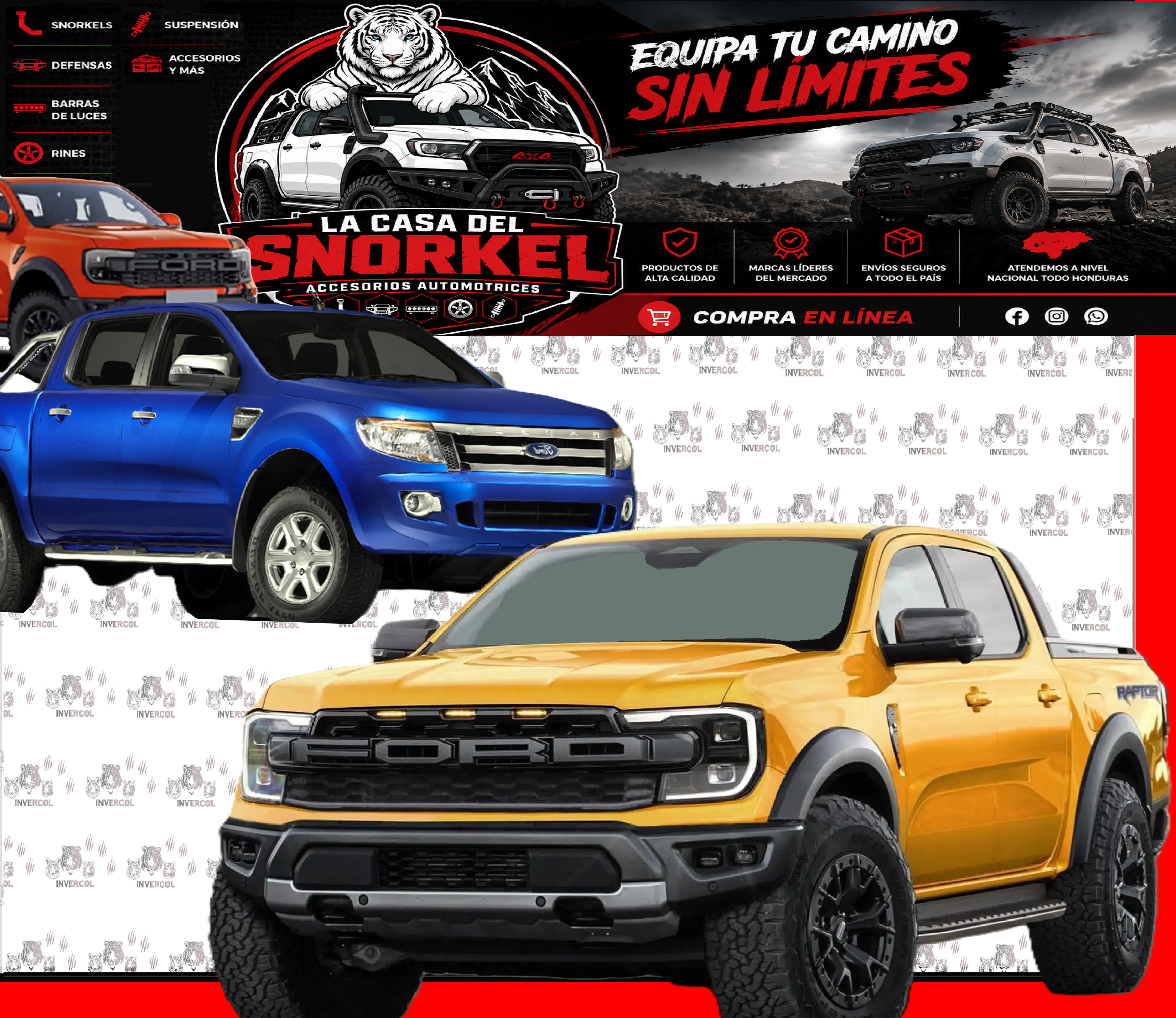 KIT DE CONVERSION RANGER T6 A T9
