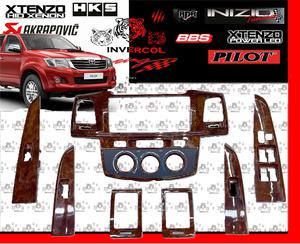 KIT CUBIERTAS INTERIOR HILUX VIGO TEXTURA CAREY