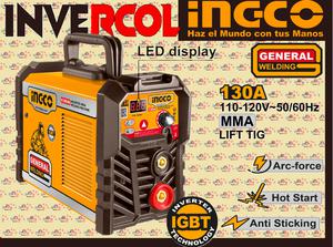 SOLDADORA INVERTER 130AMP MMA/TIG Lift ING-UMMA13059